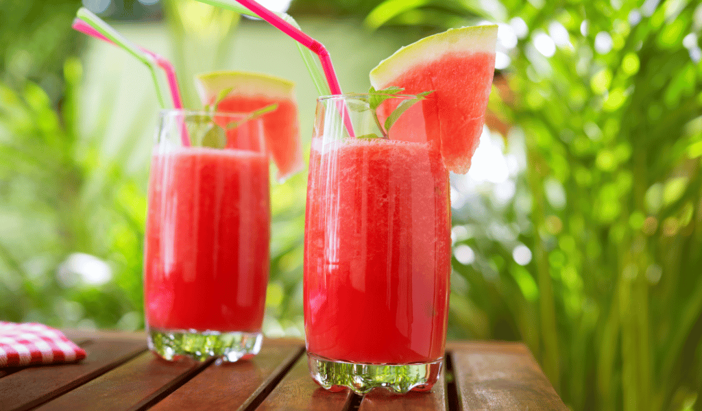 Zero Sugar Watermelon Smoothie with Magicleaf