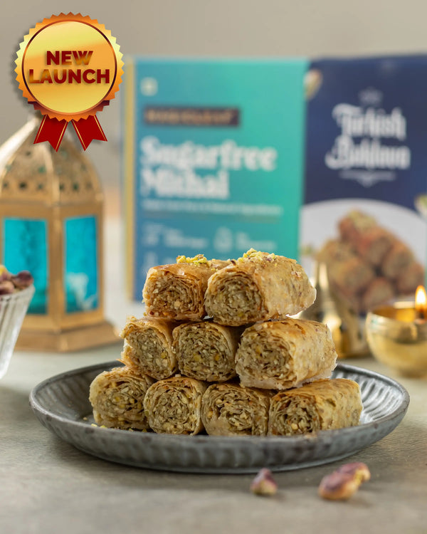 **FRESHLY MADE** Turkish Baklava | Sugarfree Mithai by Magicleaf | Baklava Sweet