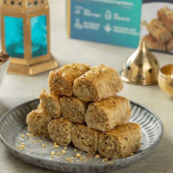 **FRESHLY MADE** Turkish Baklava | Sugarfree Mithai by Magicleaf | Baklava Sweet