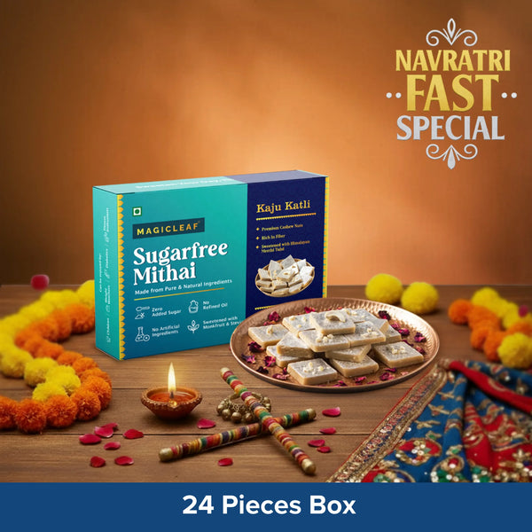 **FRESHLY MADE** Kaju Katli | Natural No Sugar Dessert Sweetened With Stevia