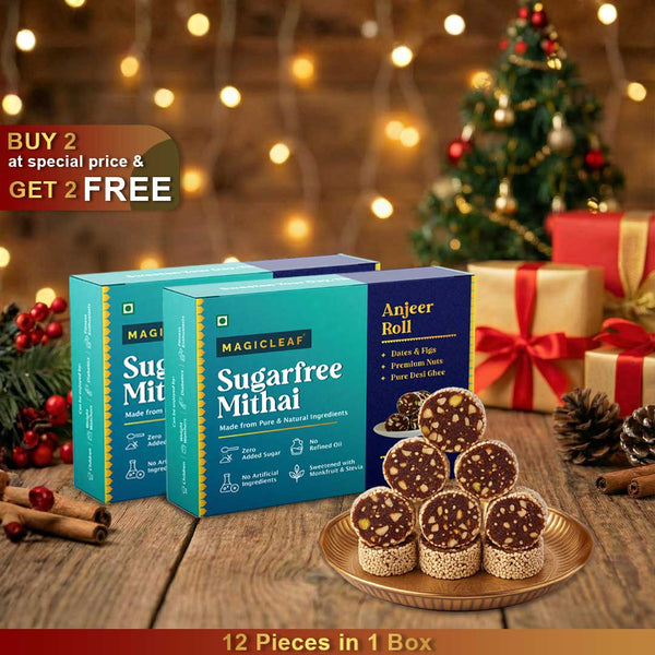 Sugar-free Anjeer Roll | Buy 2 at Special Price & Get 2 FREE