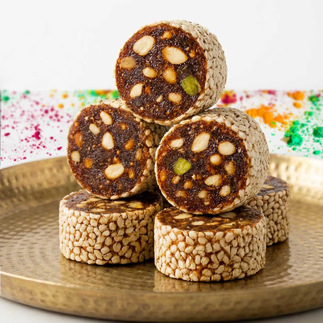 **FRESHLY MADE** Anjeer Roll by Magicleaf | Natural No Sugar Dessert Sweetened With Stevia