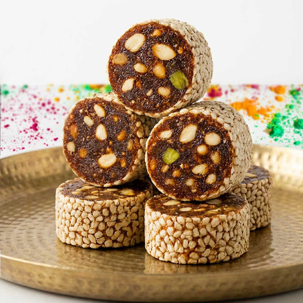 **FRESHLY MADE** Anjeer Roll by Magicleaf | Natural No Sugar Dessert Sweetened With Stevia