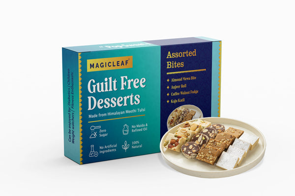 **FRESHLY MADE** 4-in-1 Dessert Combo Pack | Natural No Sugar Dessert Sweetened With Stevia