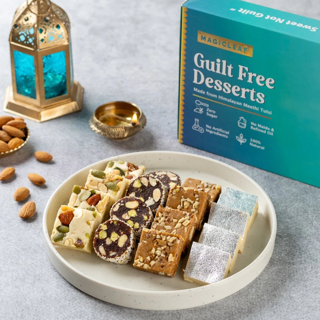 **FRESHLY MADE** 4-in-1 Dessert Combo Pack | Natural No Sugar Dessert Sweetened With Stevia