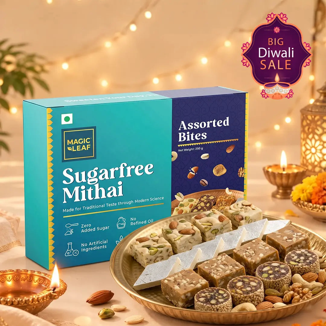 4-in-1 Dessert Combo Pack | Sugarfree Mithai by Magicleaf