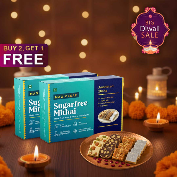 Pack of 2 | Sugar-free 4-in-1 Combo Sweet | Big Diwali Sale Special