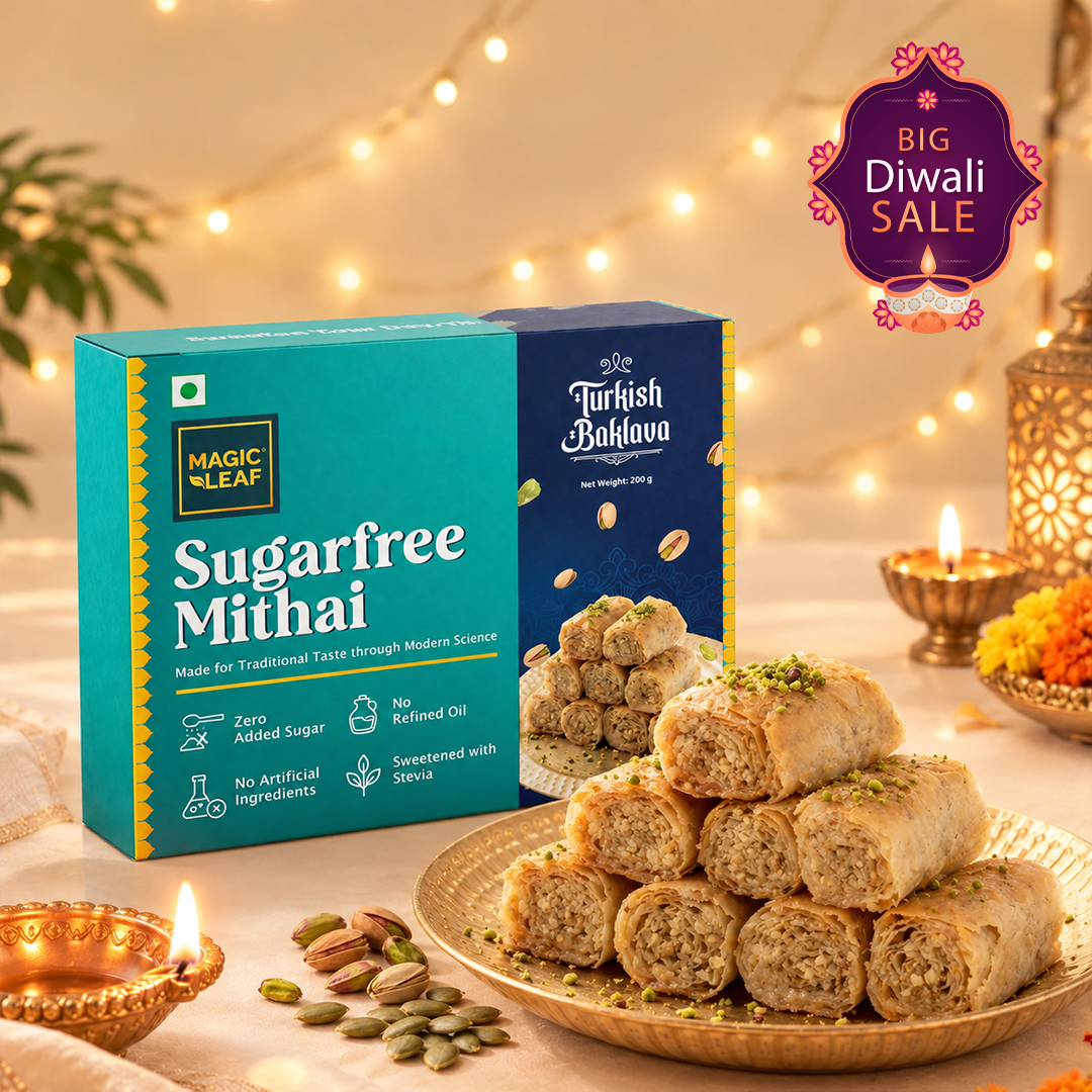 Turkish Baklava | Sugarfree Mithai by Magicleaf | Baklava Sweet