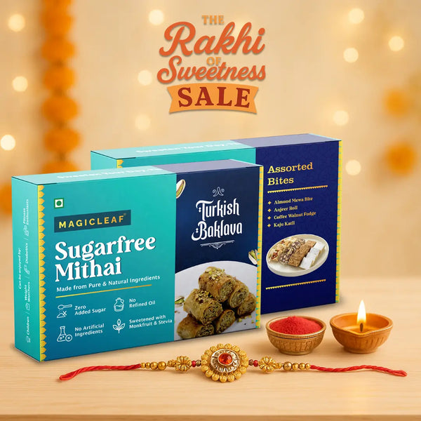 Sugarfree Sweets Combo | Turkish Baklava (1️⃣2️⃣ Pcs Box) + Assorted (1️⃣2️⃣ Pcs Box)