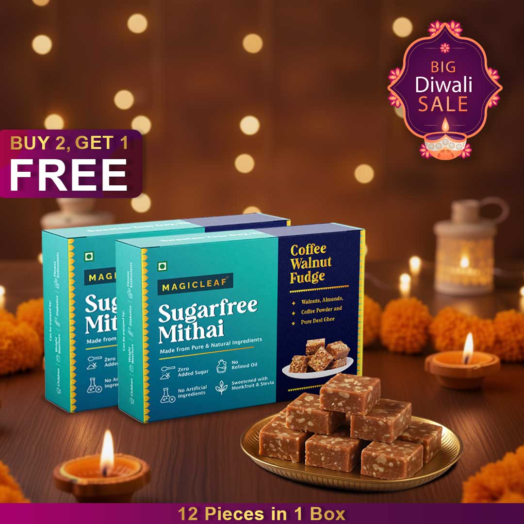 Buy 2 Get 1 FREE | Coffee Walnut Fudge | Big Diwali Sale Special