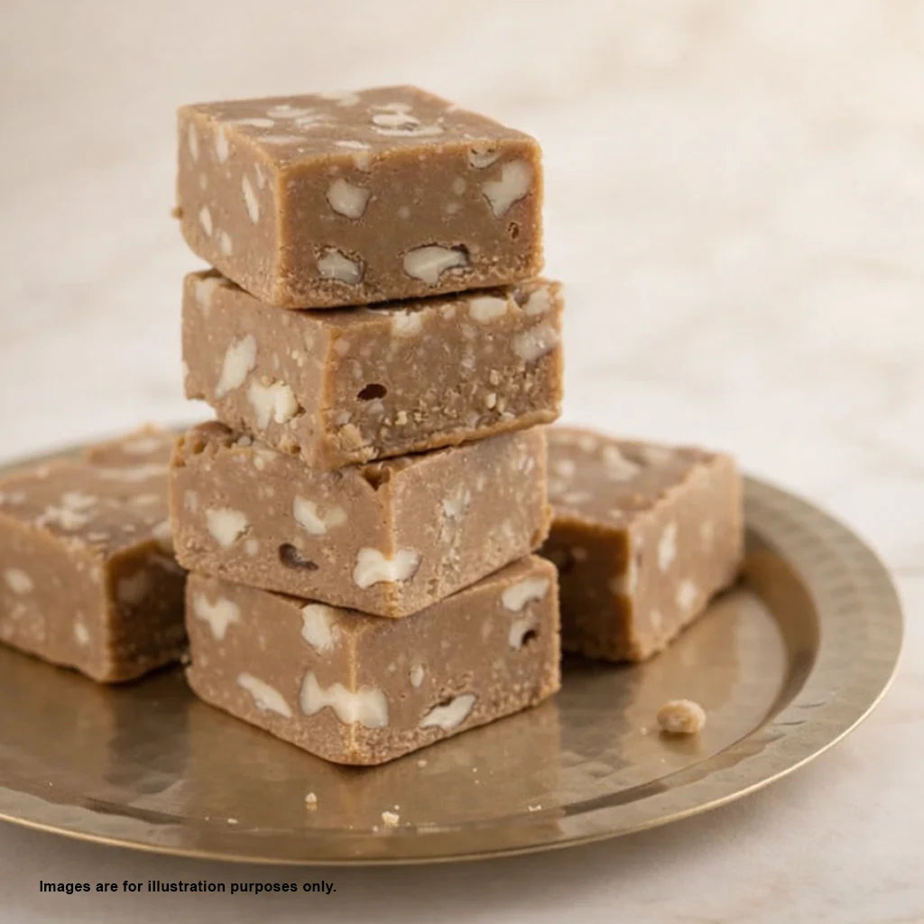 Coffee Walnut Fudge by Magicleaf | Sugarfree Mithai by Magicleaf