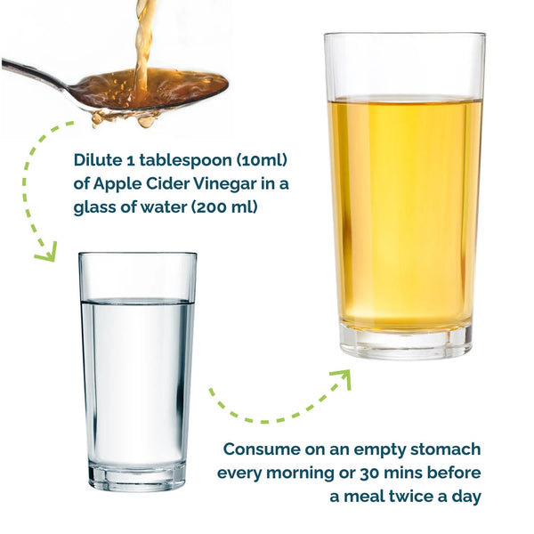 Organic Himalayan Apple Cider Vinegar (𝑭𝒍𝒂𝒗𝒐𝒓: 𝑳𝒆𝒎𝒐𝒏) | Raw, Unfiltered, Unpasteurized | Contains Mother Culture & Probiotics (500 ml)