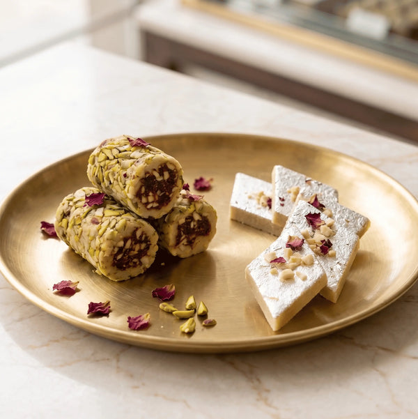 Kaju Delight Combo | Sugarfree Kaju Katli & Kaju Anjeer Roll by Magicleaf