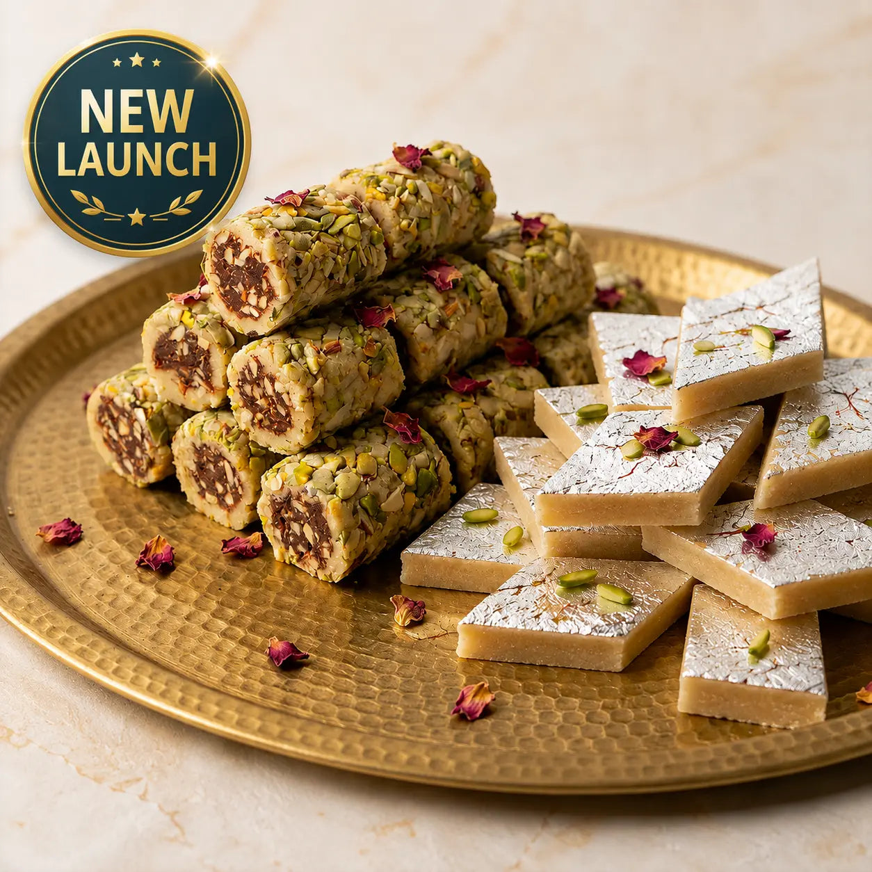 Kaju Delight Combo | Sugar-Free Kaju Katli & Anjeer Roll by Magicleaf