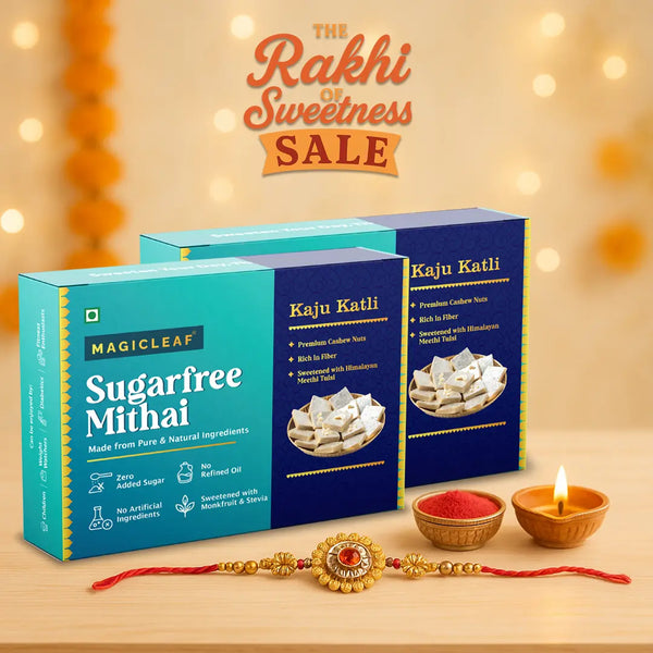 Sugarfree Sweets Combo | Kaju Katli (Pack of 2) | Total 4️⃣8️⃣ Pcs