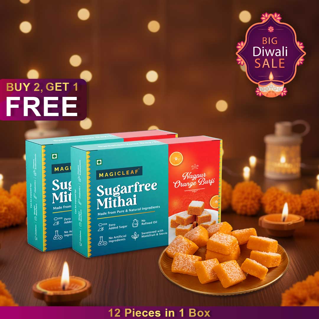 Buy 2 Get 1 FREE | Nagpur Orange Barfi | Big Diwali Sale Special