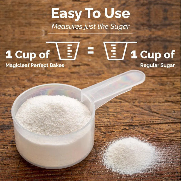 Perfect Bakes - Cake Sweetener Powder | Prepare Sugarfree Cakes (400g Jar)