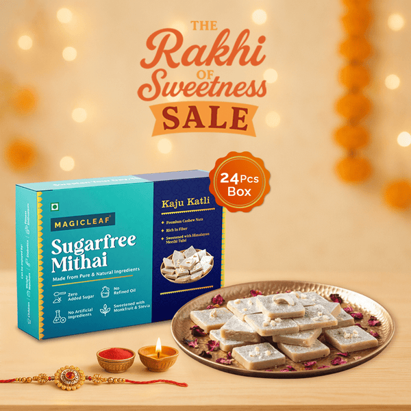 **FRESHLY MADE** Kaju Katli | Natural No Sugar Dessert Sweetened With Stevia