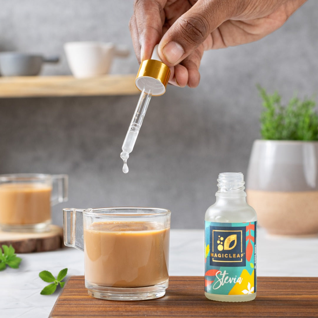 Magicleaf Himalayan Stevia Leaf Drops (30 ml) Natural Sweetener Made