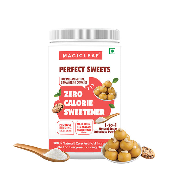 Perfect Sweets Powder | Sweetens Indian Mithai, Brownies & Cookies Perfectly (400g Jar)