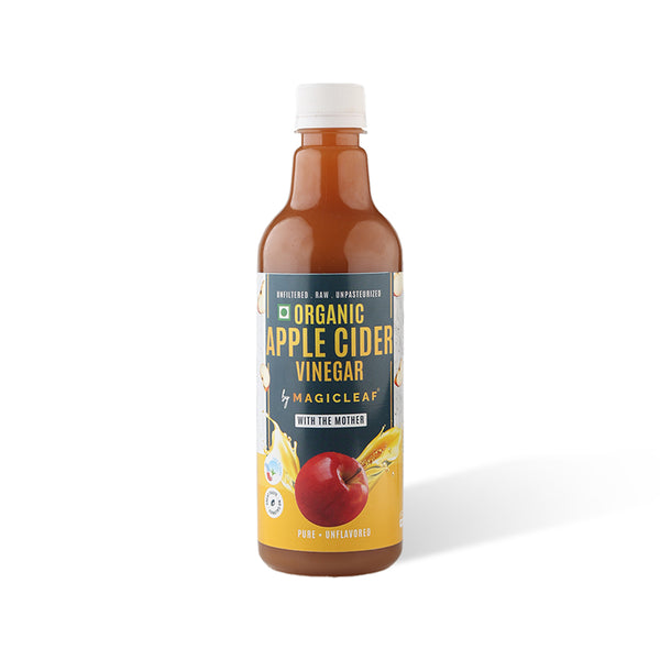 Organic Himalayan Apple Cider Vinegar - (𝑼𝒏𝒇𝒍𝒂𝒗𝒐𝒓𝒆𝒅) | Raw, Unfiltered, Unpasteurized | Contains Mother Culture & Probiotics (500 ml)