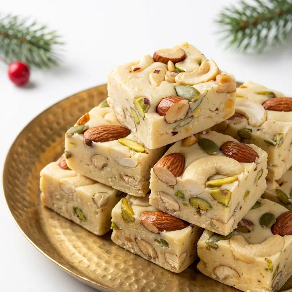 **FRESHLY MADE** Almond Mewa Bite by Magicleaf | Natural No Sugar Dessert Sweetened With Stevia