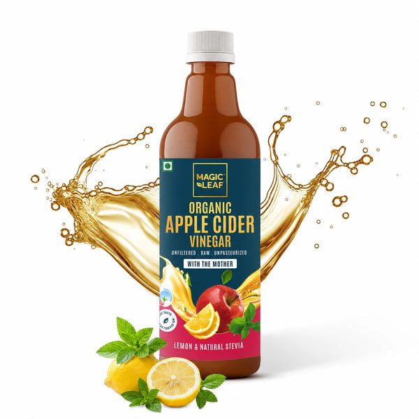Organic Himalayan Apple Cider Vinegar (𝑭𝒍𝒂𝒗𝒐𝒓: 𝑳𝒆𝒎𝒐𝒏) | Raw, Unfiltered, Unpasteurized | Contains Mother Culture & Probiotics (500 ml)