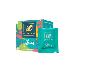 Magicleaf Super Zero Stevia Powder Sachets (30 Sachets) | Sweetener Made From Himalayan Stevia Leaves - Magicleaf
