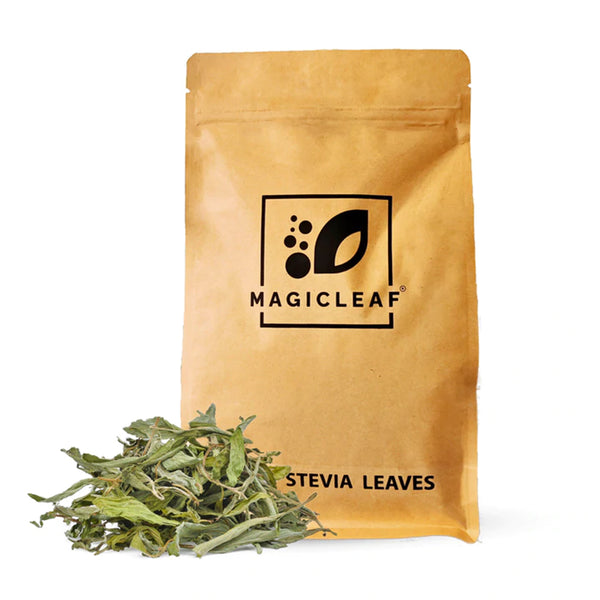 Stevia Dried Leaves by Magicleaf (100g) - 100% Natural Sweetener | Zero Calorie