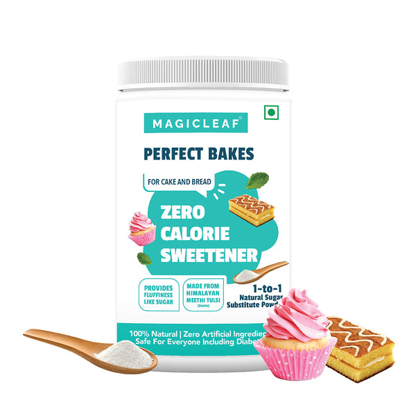 Perfect Bakes - Cake Sweetener Powder | Prepare Sugarfree Cakes (400g Jar)